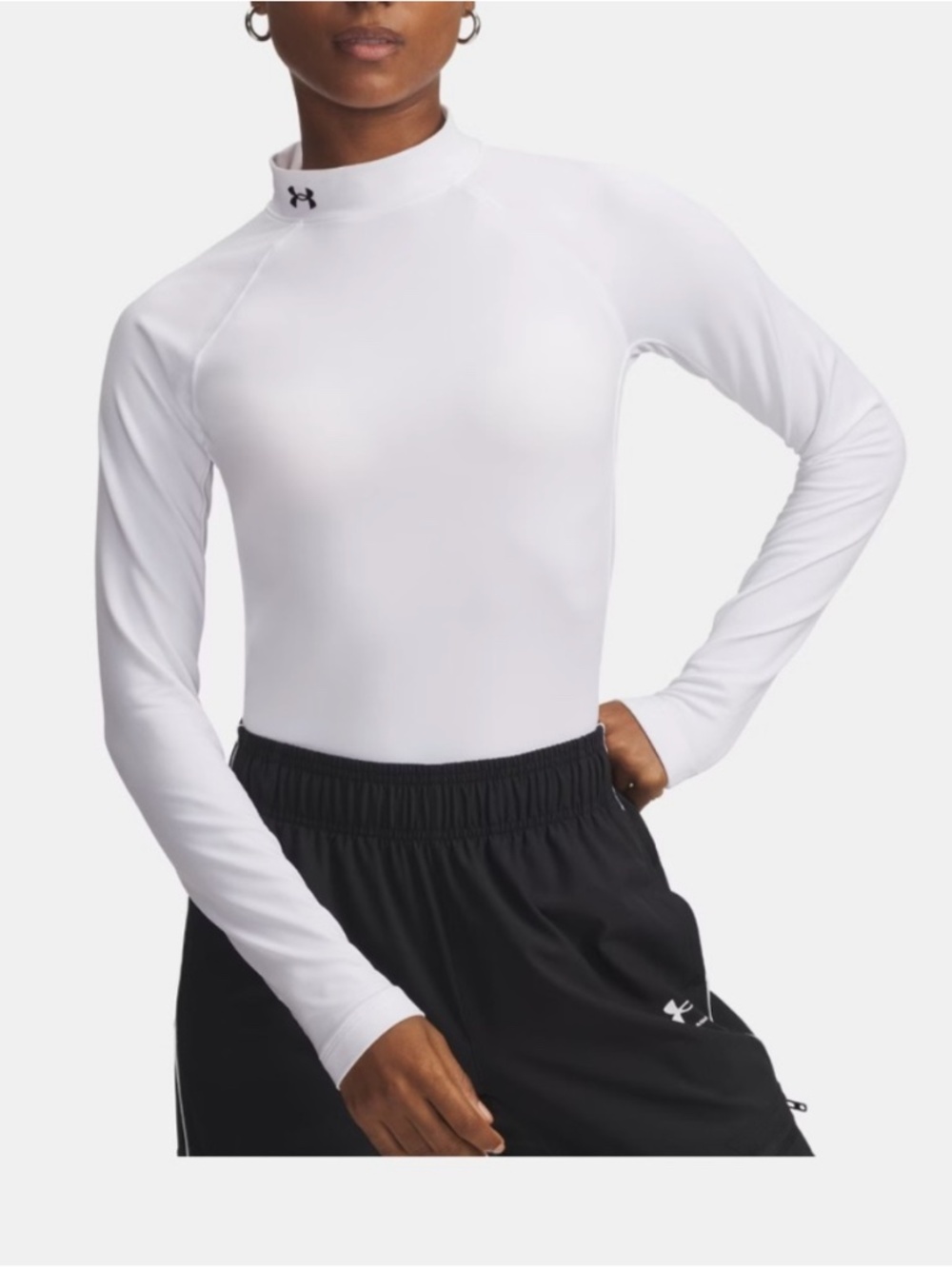 Under Armour Women's Classic White Long Sleeve Size XS